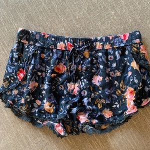 Urban Outfitters flowy beach shorts